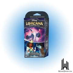 Disney Lorcana: Rise of the Floodborn - Starter Deck - Amethyst/Steel